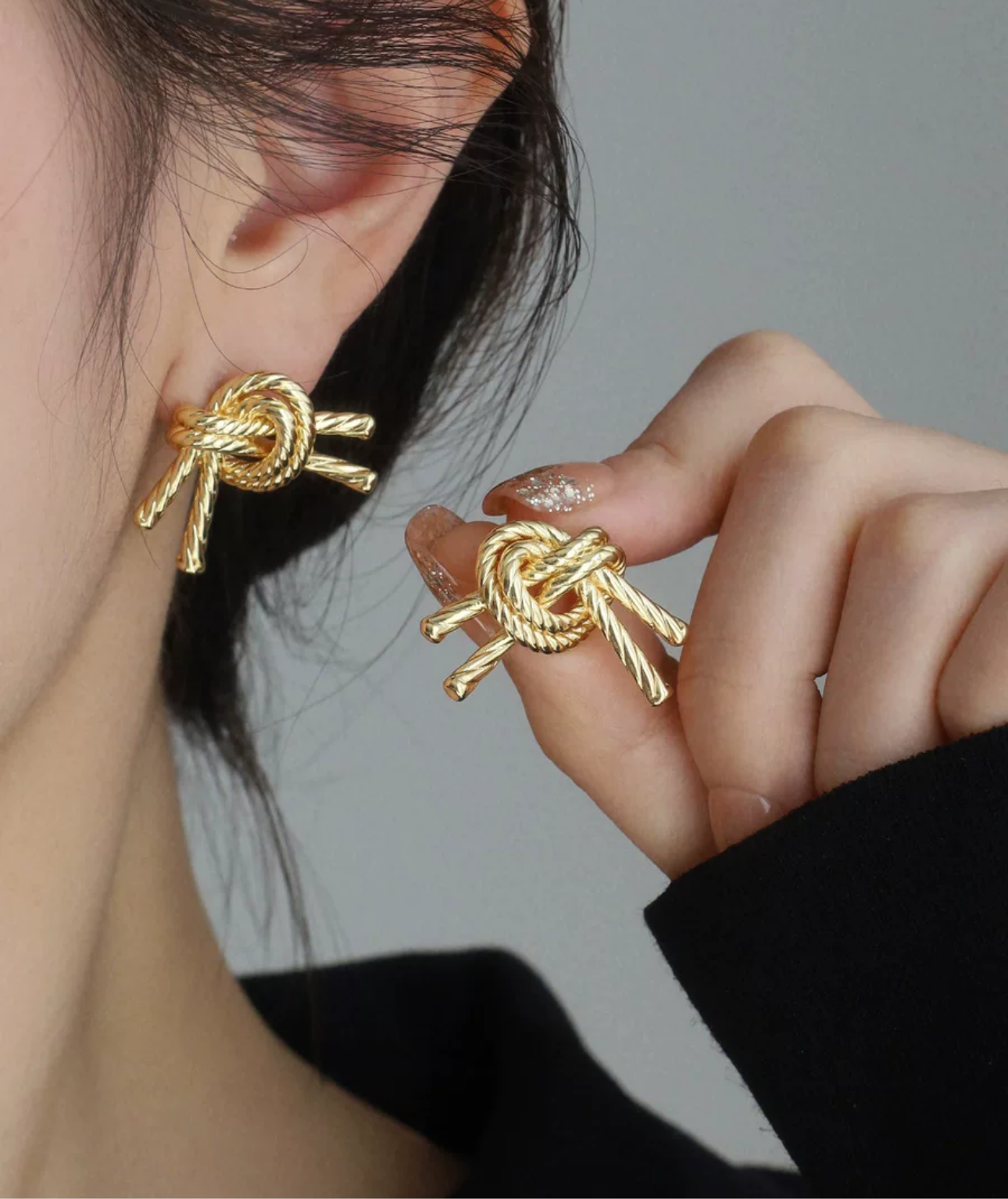 Intricate Knot Earring